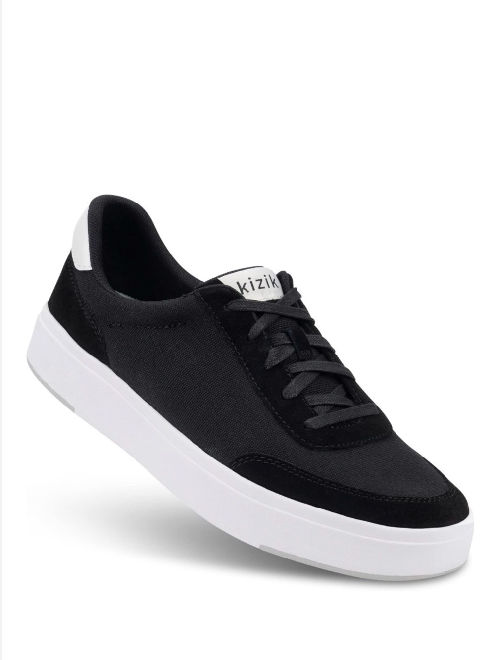 Kizik Prague Women’s Black Low-Top Casual Sneaker Size 9.5